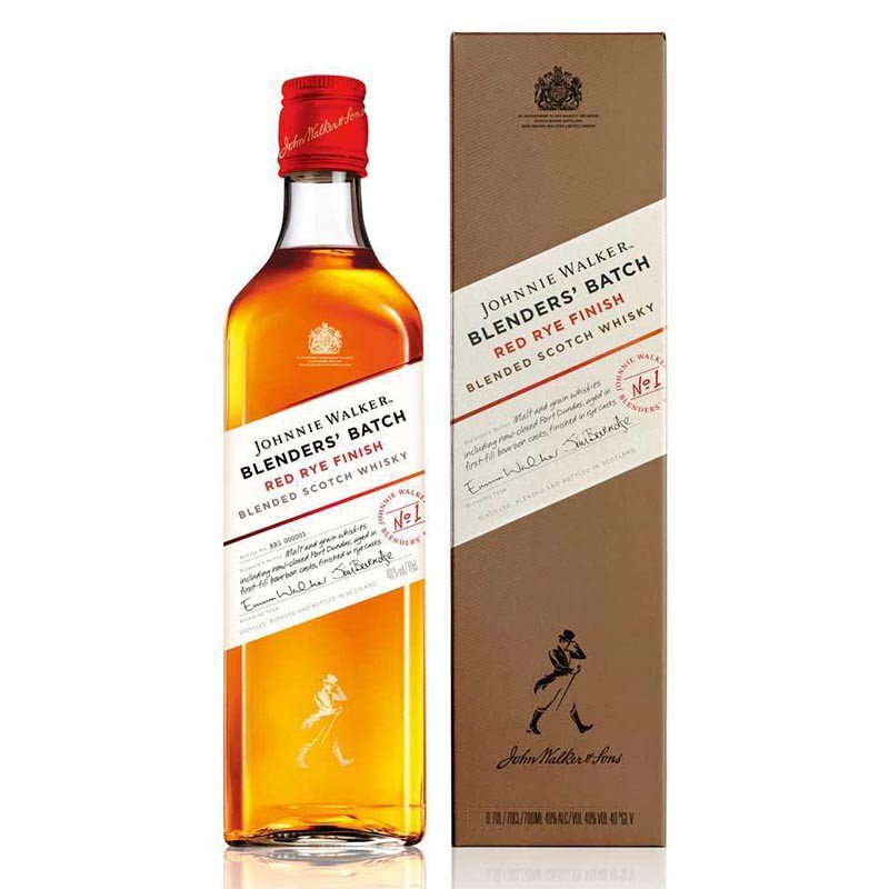 mixer Toeval zaterdag Johnnie Walker Blenders' Batch Red Rye Finish Review – The Old Manor