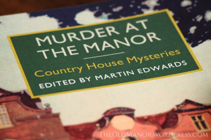 Murder at the Manor - Country House Mysteries